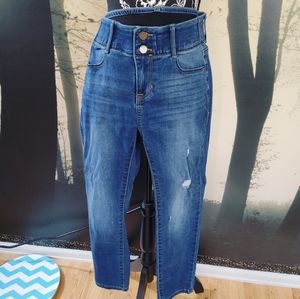Apt 9 Trendy Distressed Straight Leg Jeans